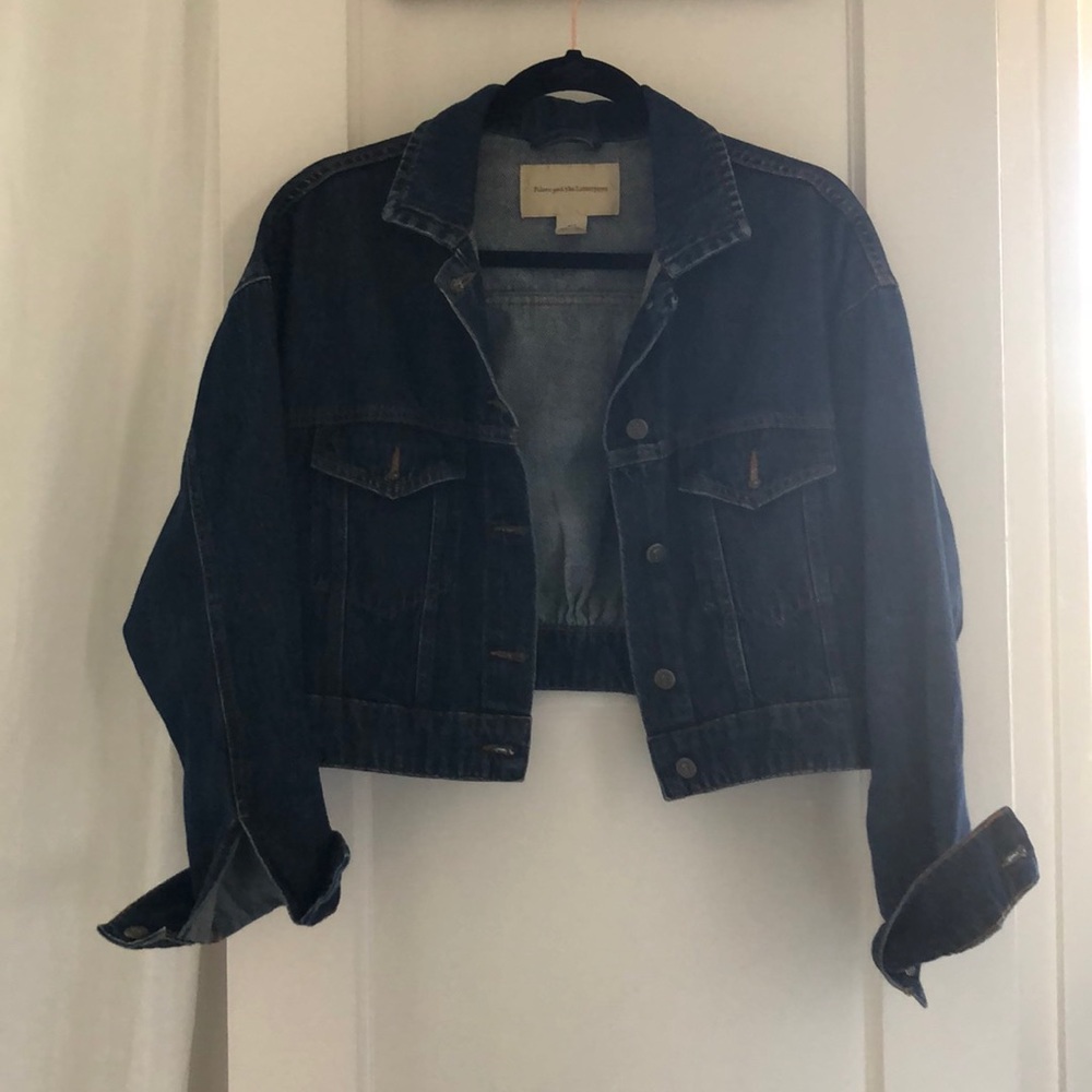Anthropologie denim jacket